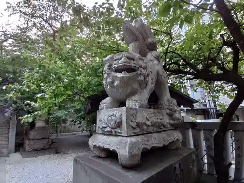 元三島神社の狛犬