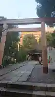 洲嵜神社の鳥居