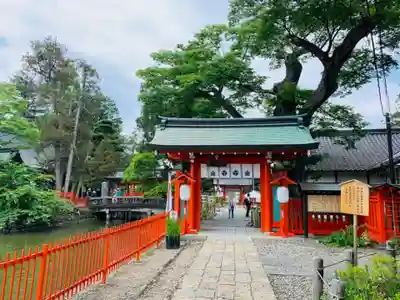 生島足島神社の山門・神門