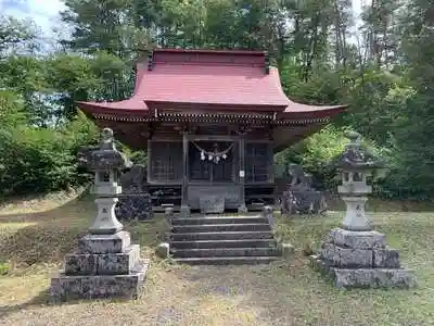 砥森神社の本殿