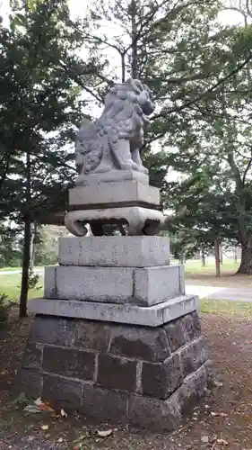 東神楽神社の狛犬