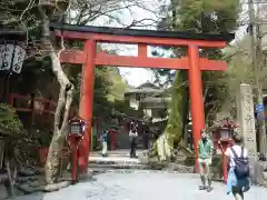 貴船神社の鳥居