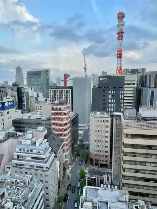 靍護稲荷神社の景色