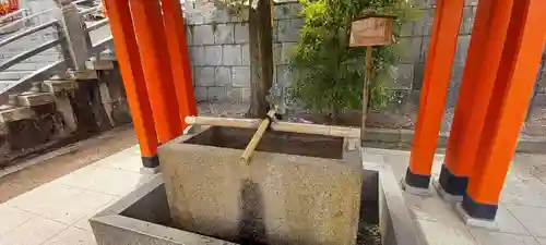 五社神社　諏訪神社の手水