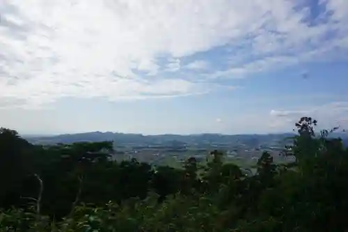 唐澤山神社の景色