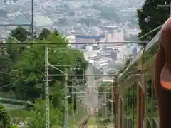 宝山寺の周辺