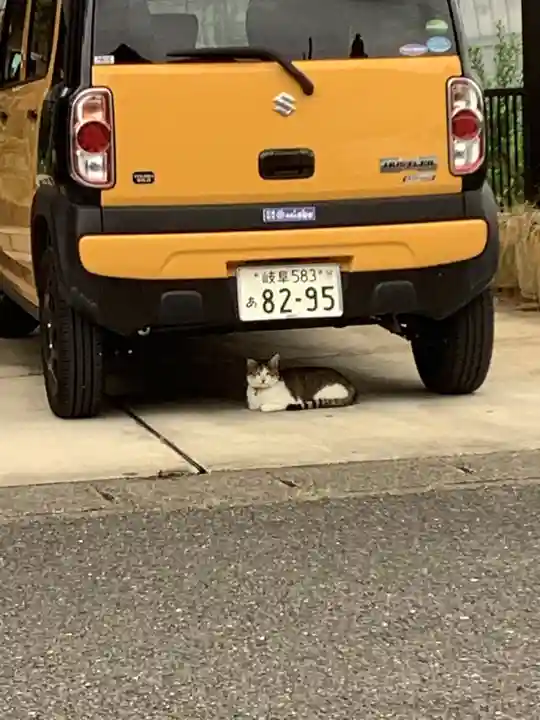 御嶽神社茅萱宮の動物