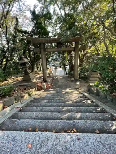 豊山八幡神社の鳥居