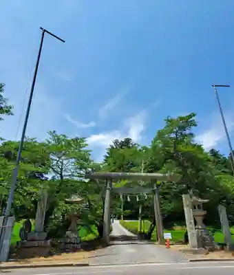 鹿島大神宮の鳥居