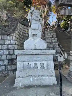 品川神社の像