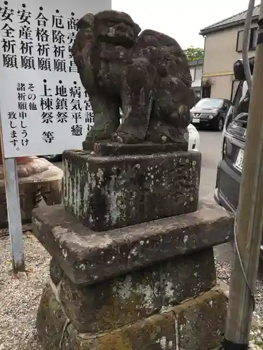 神明宮の狛犬