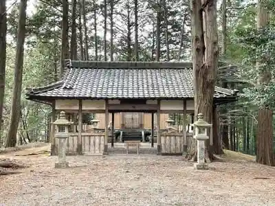 天麻神社の本殿