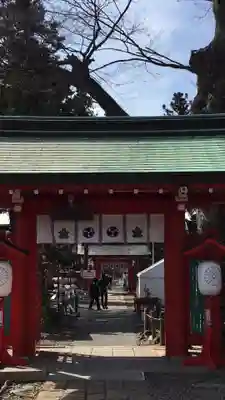 生島足島神社の山門・神門