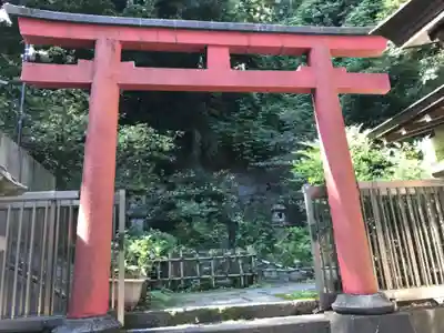 王子稲荷神社の鳥居