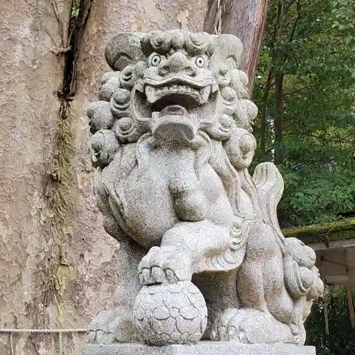 少比古那神社の狛犬