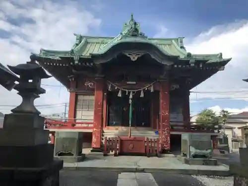 子安八幡神社の本殿