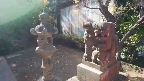 岡村天満宮の狛犬