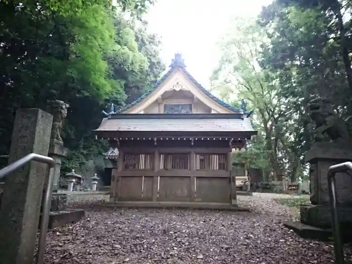 諸大明神社の本殿・本堂
