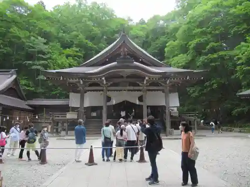 戸隠神社中社の本殿