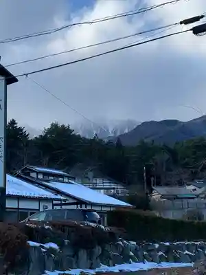 宝積山光前寺の周辺