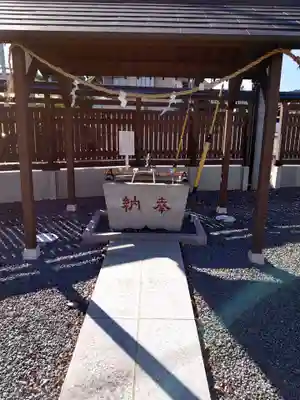 石井神社の手水舎
