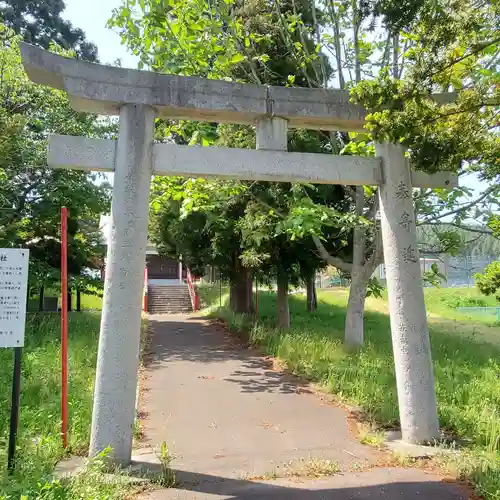 市渡稲荷神社の鳥居