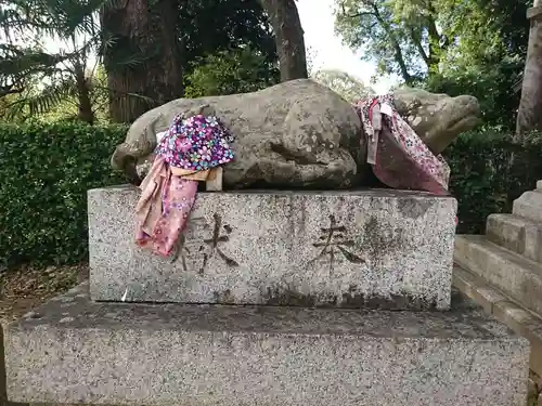 北野天満宮の狛犬