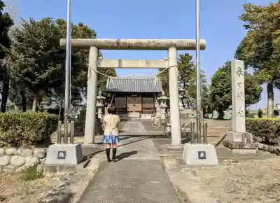 春日神社 (深池町)の鳥居