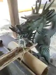 小垣江神明神社の手水