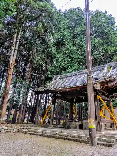 諸鑺神社（諸鍬神社）の手水舎