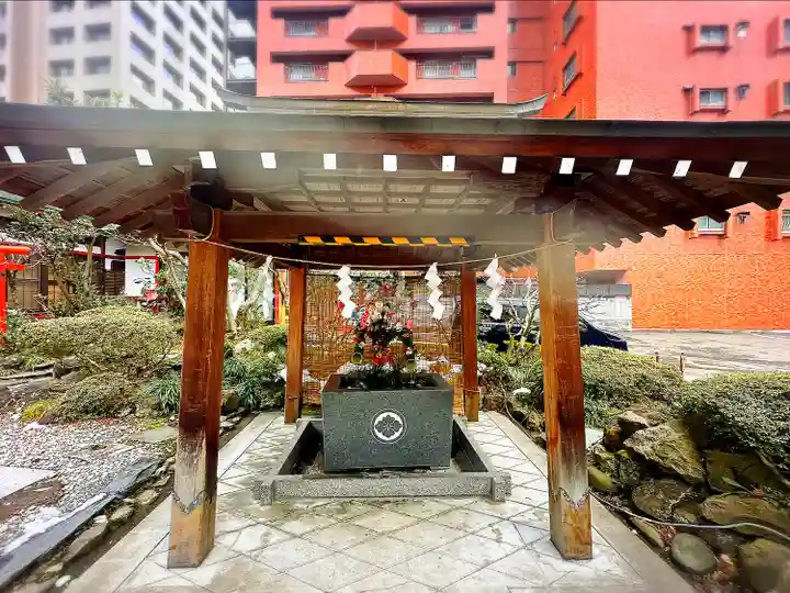 仙台大神宮の手水舎