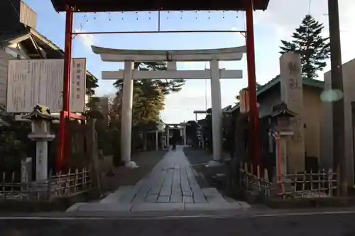 健田須賀神社の鳥居