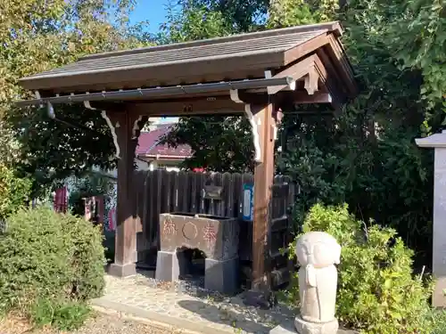 徳林寺の手水舎