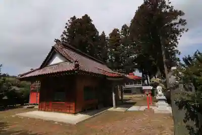 鹿股神社の本殿・本堂