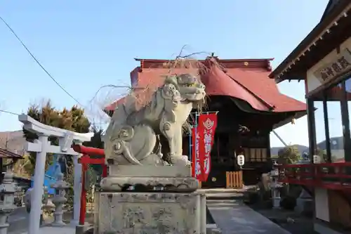 大鏑神社の狛犬