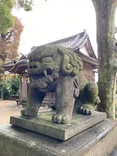 三島八幡神社の狛犬