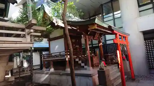築土神社の本殿・本堂