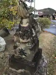 多氣神社の狛犬