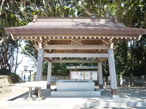 酒列磯前神社の手水舎