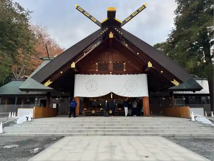 北海道神宮の本殿・本堂