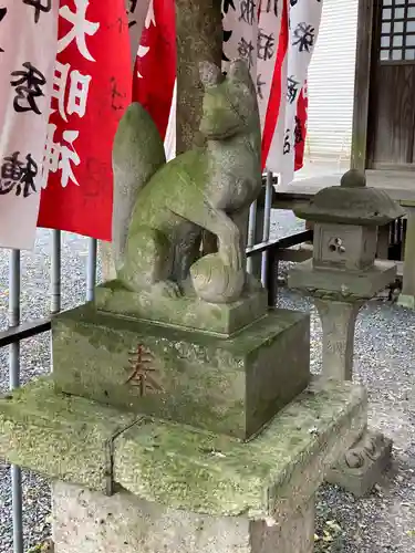 久下稲荷神社の狛犬