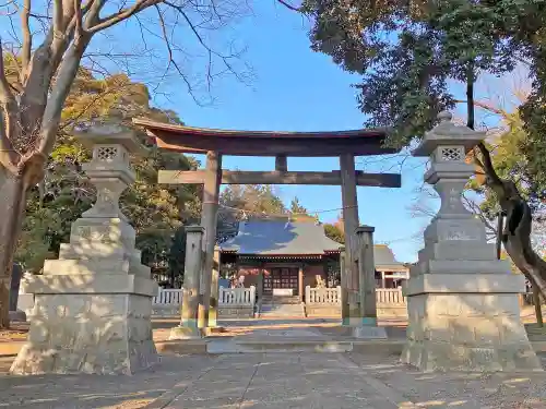 高木神社の鳥居