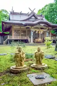 尻岸内八幡神社の像(2025年06月06日(金) 22時11分11秒投稿)