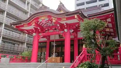 成子天神社の本殿・本堂