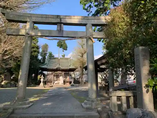 御殿場東照宮　吾妻神社　の鳥居