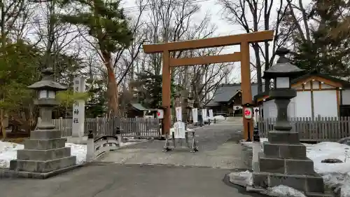 旭川神社の鳥居