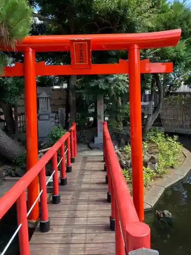 相模国総社六所神社の鳥居