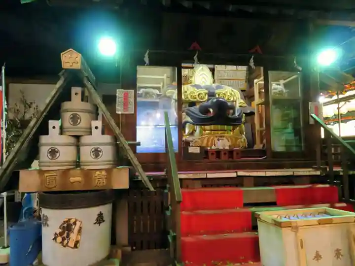 波除神社(波除稲荷神社)の狛犬