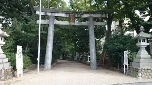 伊和志津神社の鳥居