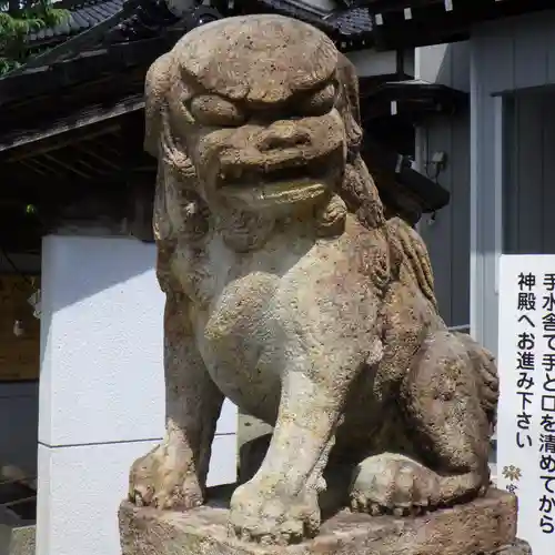 八幡宮の狛犬